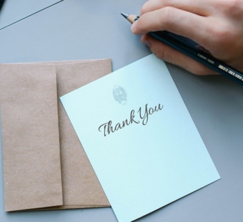 Thank you note Interview